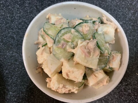 簡単!美味しい!ツナときゅうりのはんぺんサラダ♪